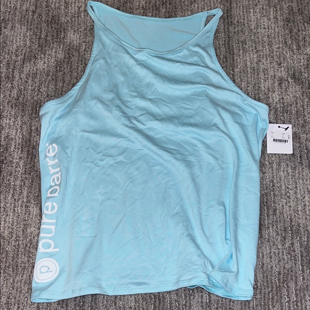 Pure Barre Sky Blue Tank Top